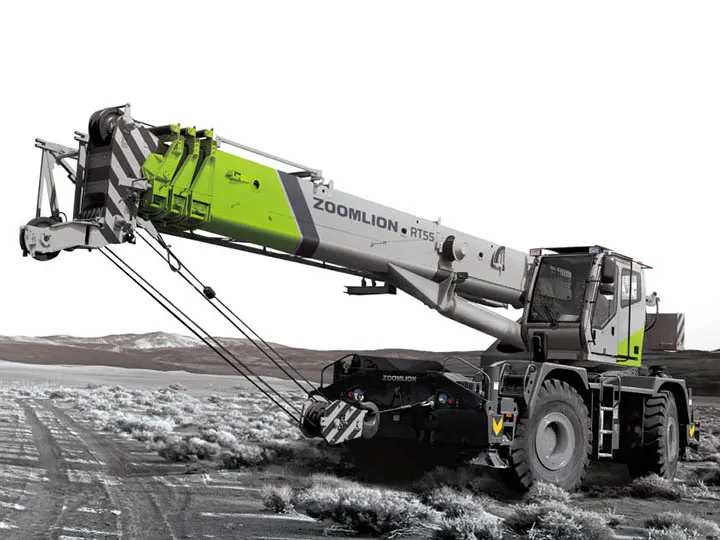 Cẩu địa hình 55 tấn RT55